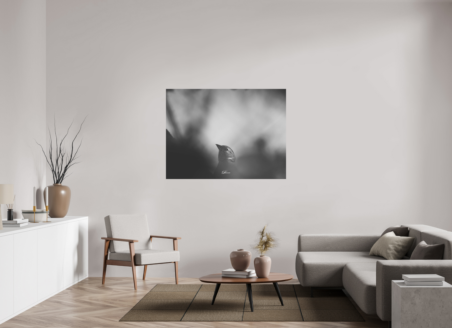 140 x 105 cm, Standard print The Shadow`s Echo