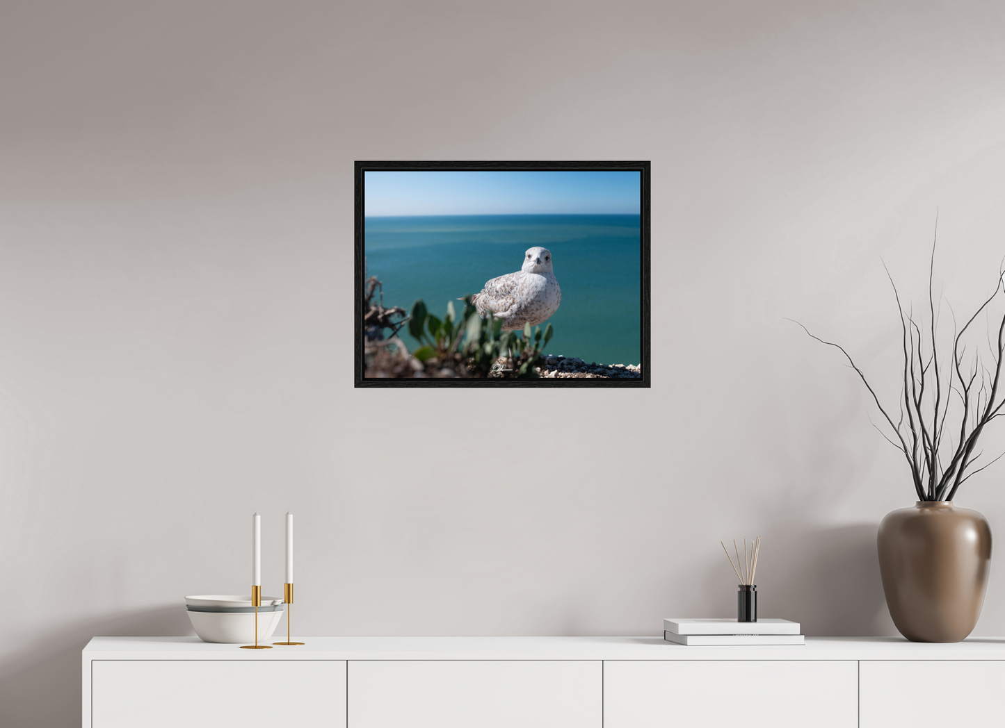 60 x 45 cm, Floater Frame On the edge II