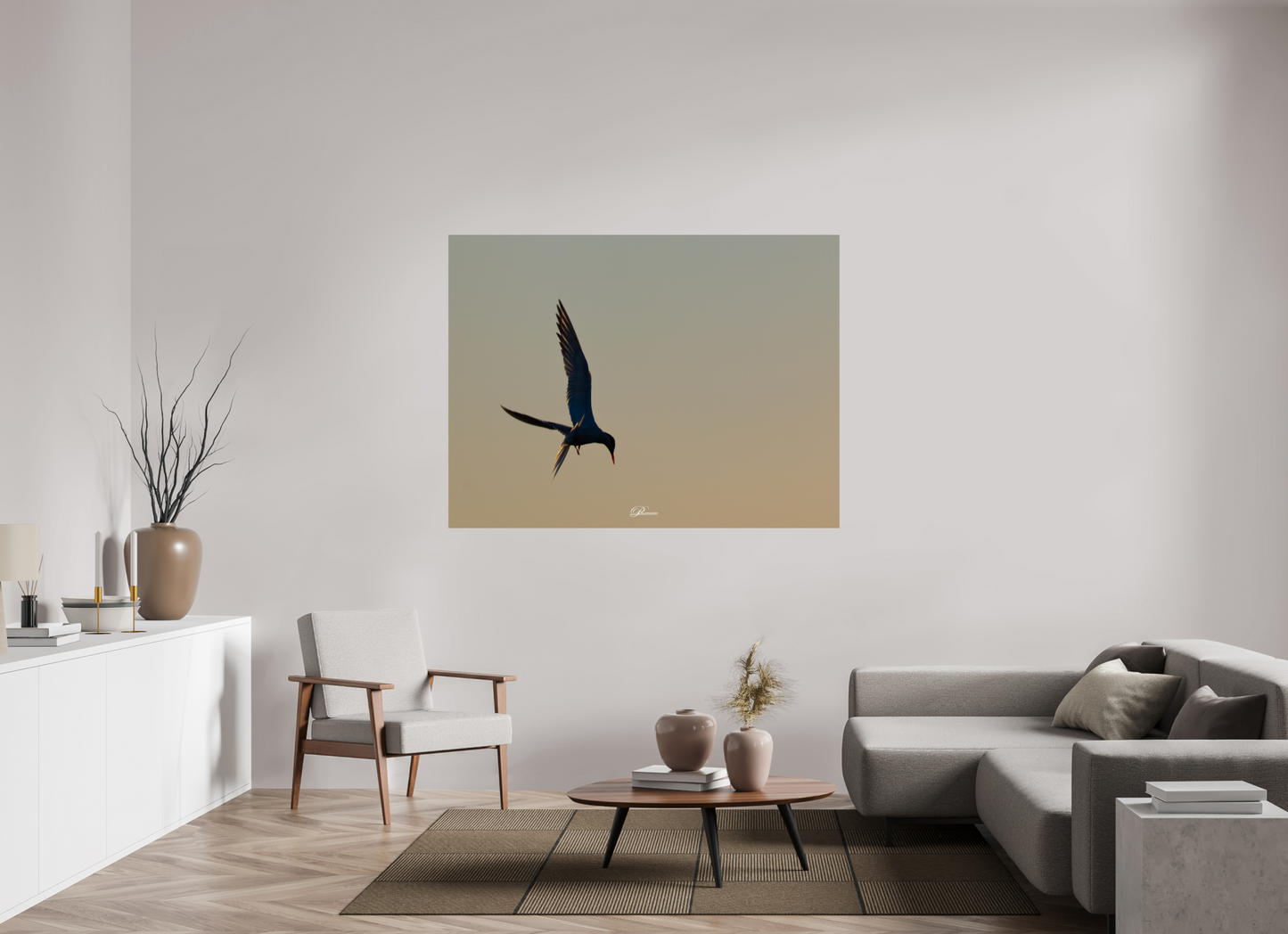 160 x 120 cm, Photo Print On Fuji Crystal DP II Between Heaven and Earth