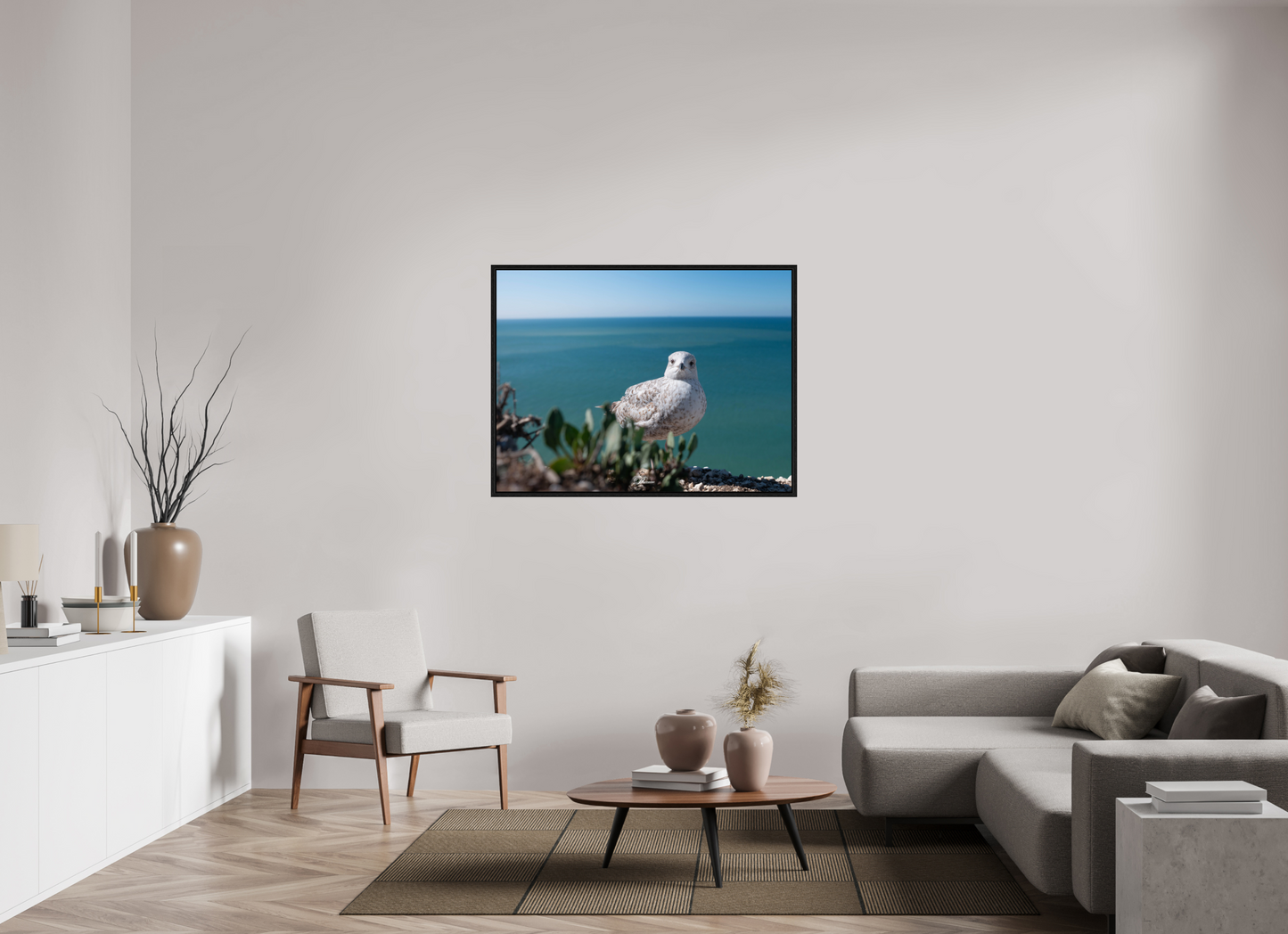 120 x 90 cm, Floater Frame On the edge II