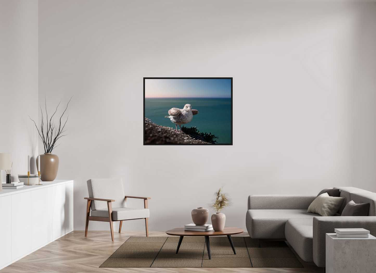 120 x 90 cm, Floater Frame On the edge