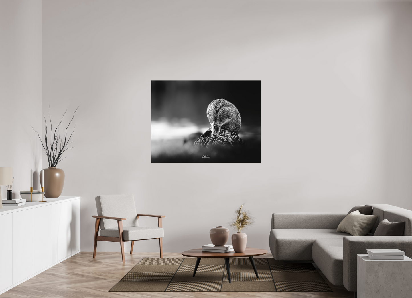140 x 105 cm, Aluminum Shining