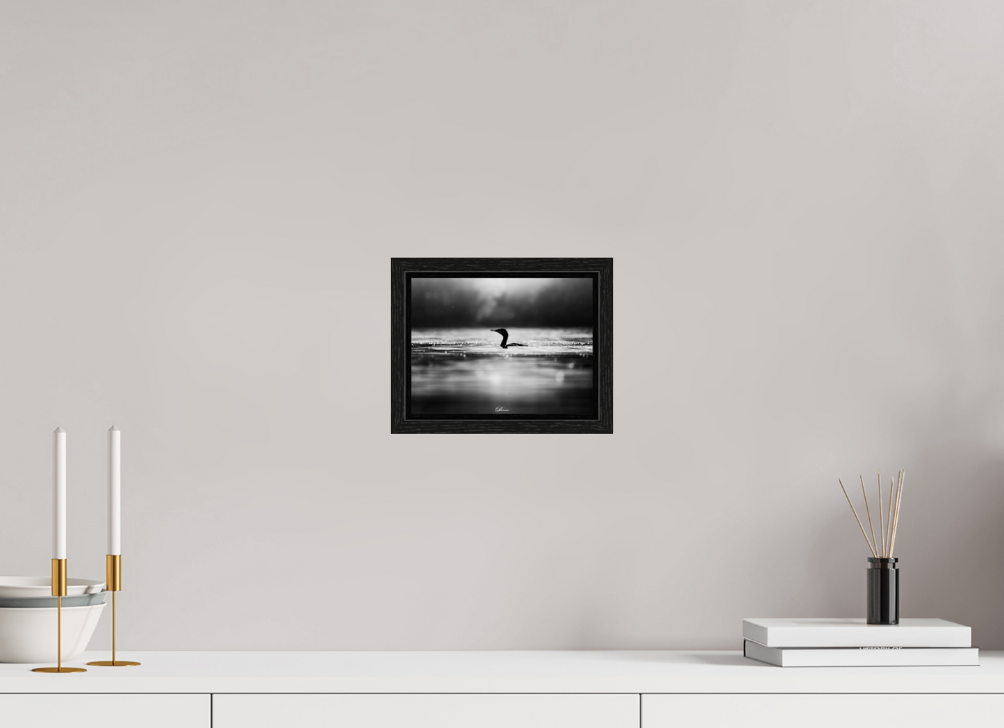 20 x 15 cm, Floater Frame Evening bath
