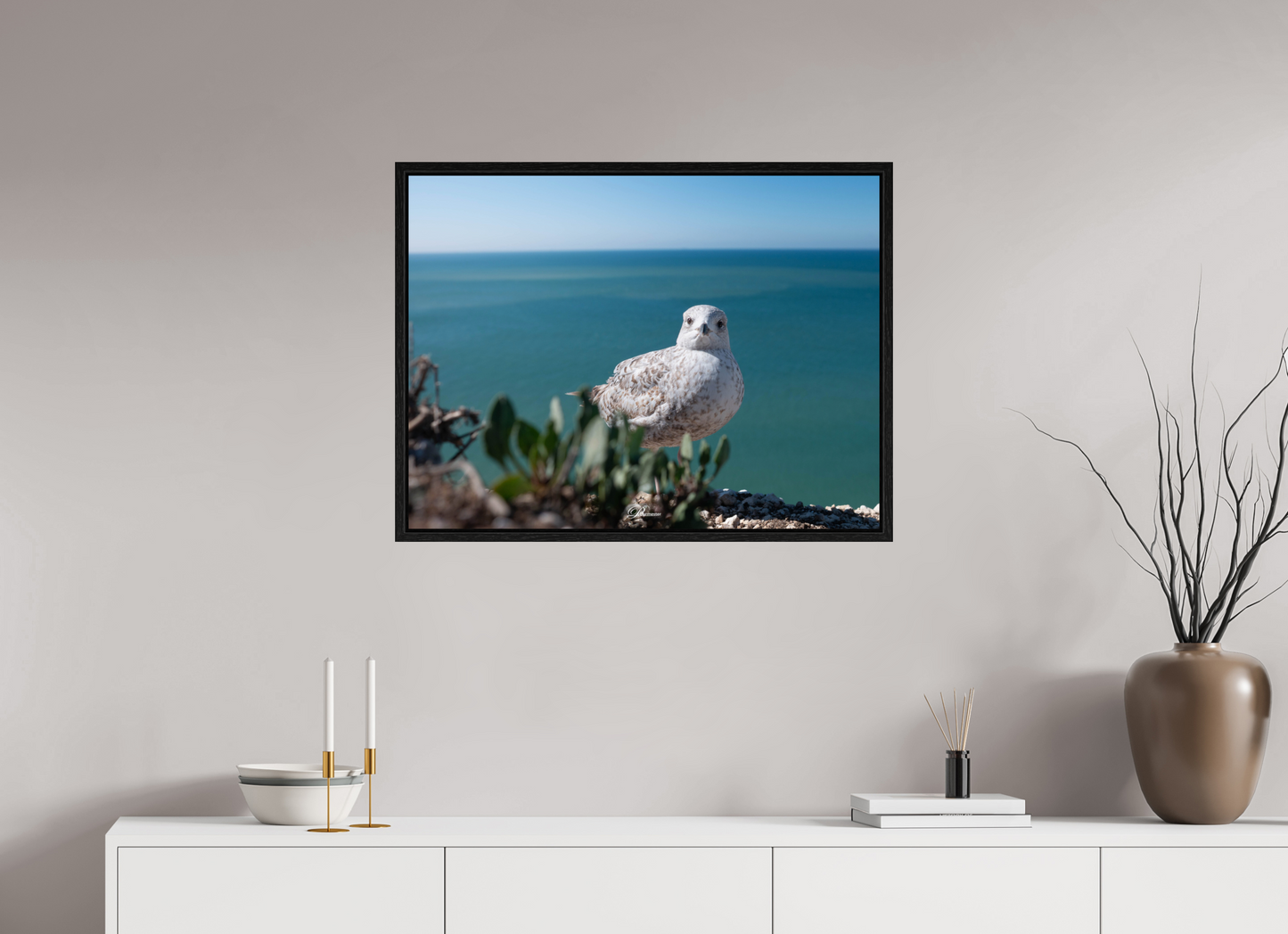 80 x 60 cm, Floater Frame On the edge II