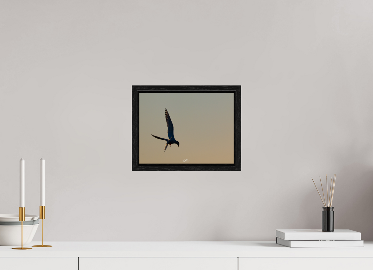 28 x 21 cm, Floater Frame Between Heaven and Earth