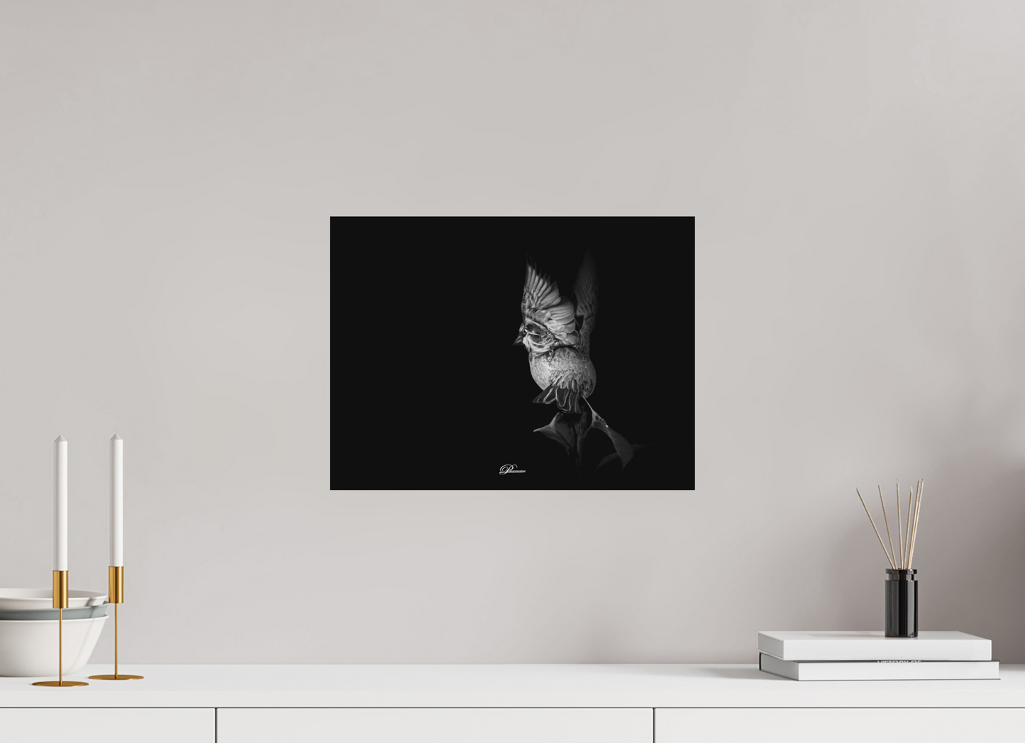 40 x 30 cm, Aluminum Angel on earth
