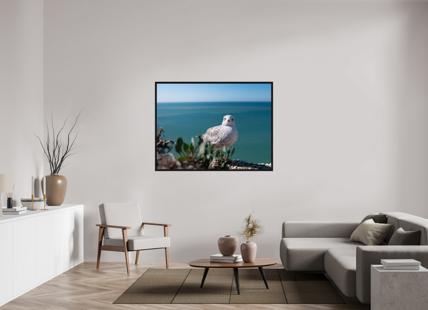 140 x 105 cm, Floater Frame On the edge II