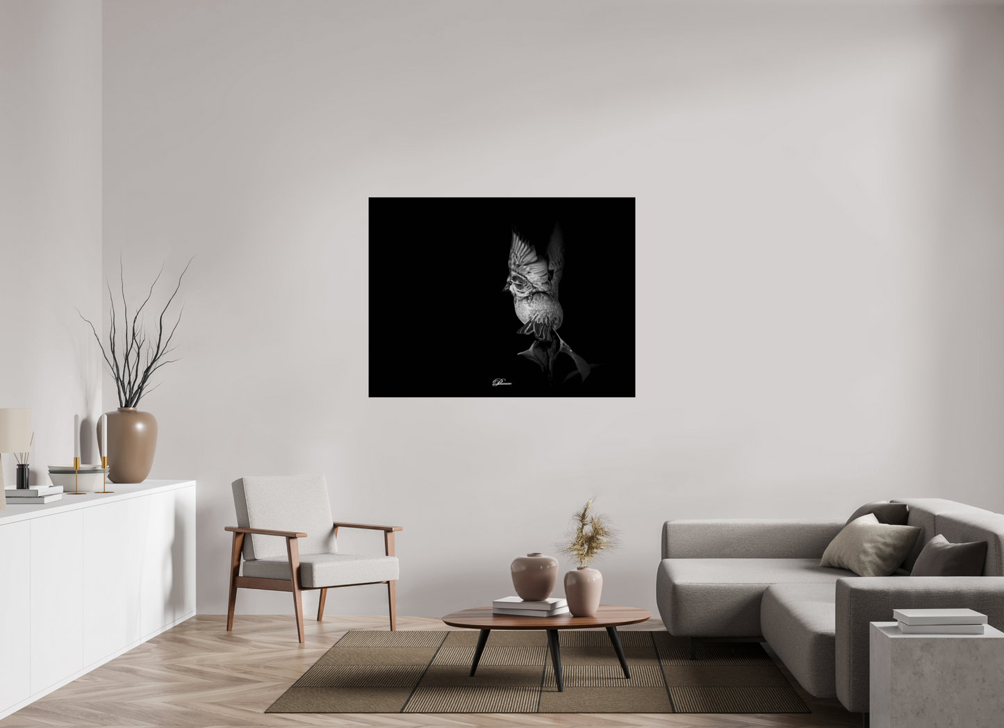 140 x 105 cm, Photo Print On Fuji Crystal DP II Angel on earth