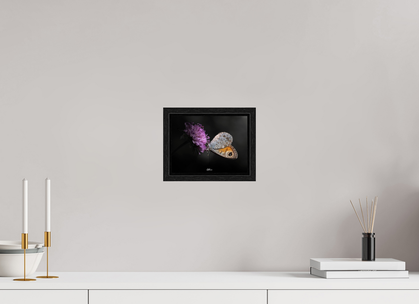 20 x 15 cm, Floater Frame Wall Brown in the Gorges du Verdon