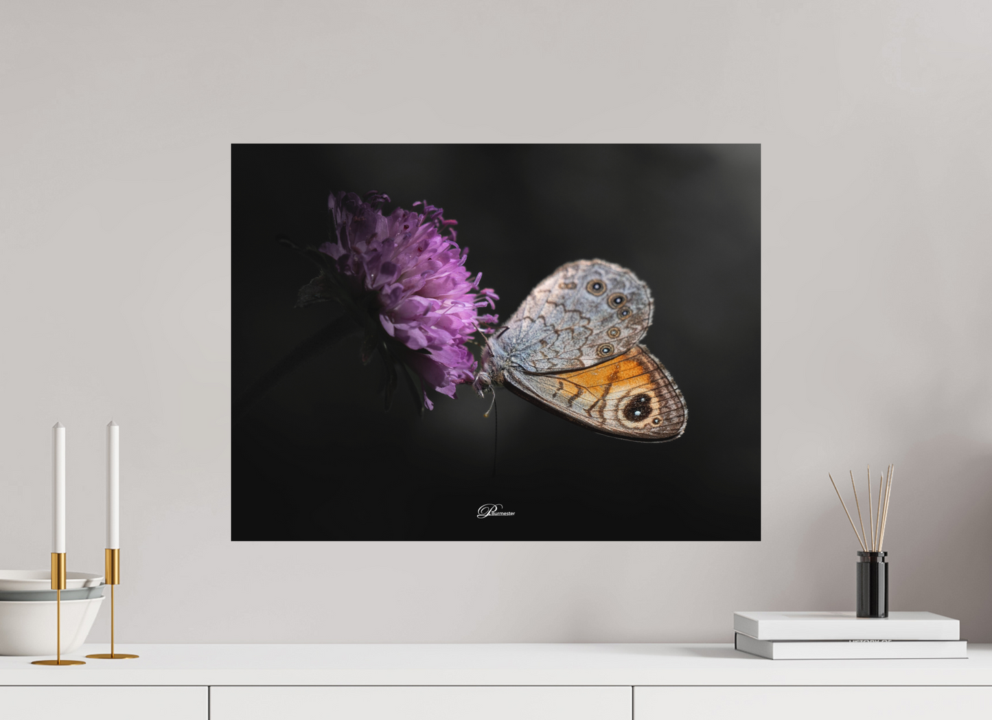 60 x 45 cm, Aluminum Wall Brown in the Gorges du Verdon