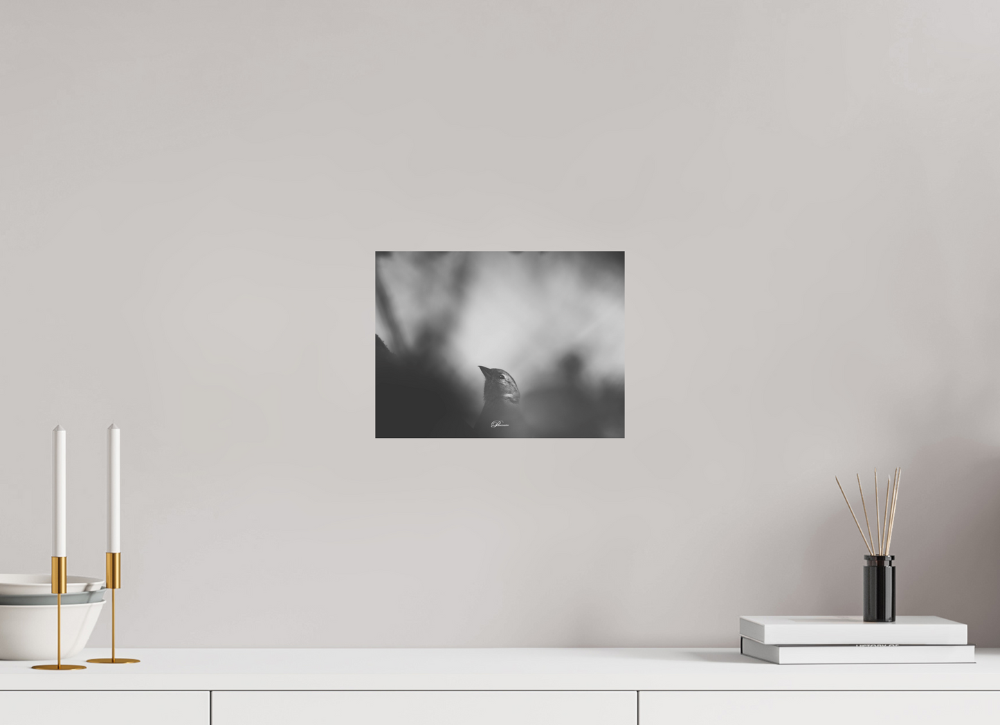 28 x 21 cm, Aluminum The Shadow`s Echo