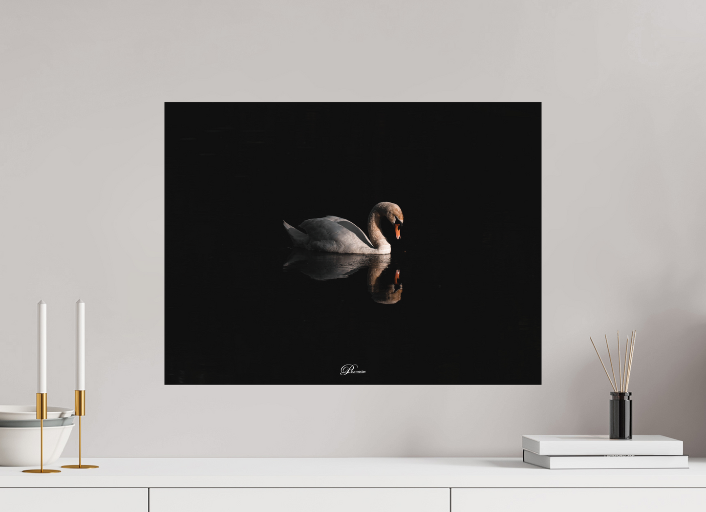 60 x 45 cm, Aluminum Gleam of Light