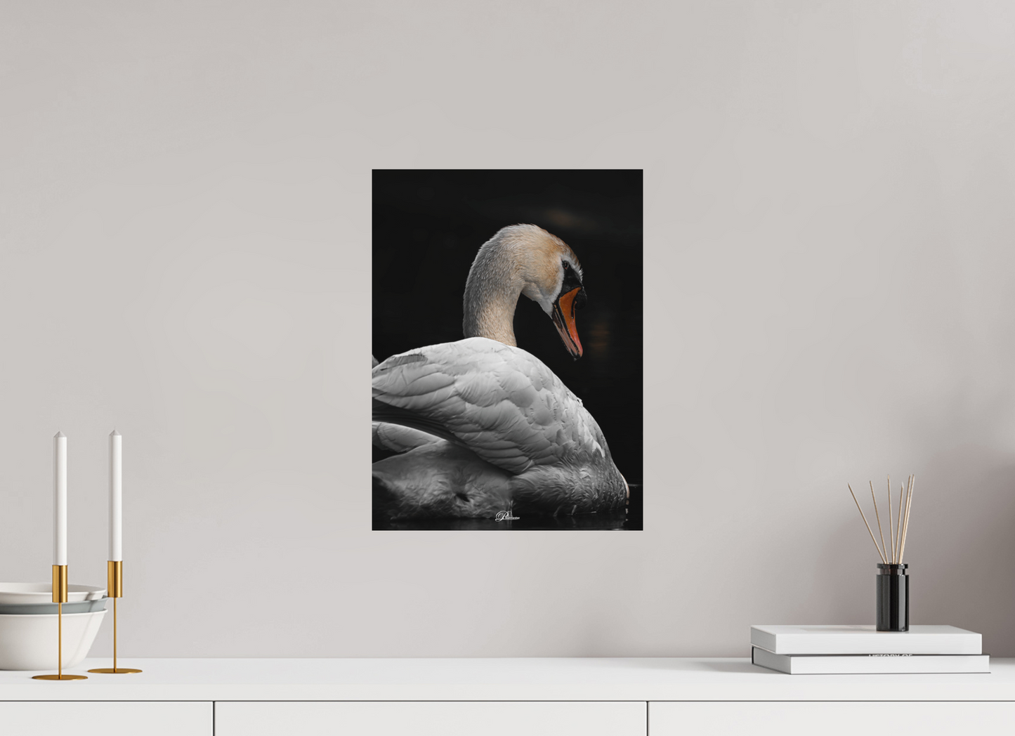30 x 40 cm, Aluminum White Pride