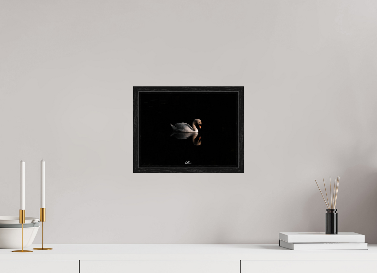 28 x 21 cm, Floater Frame Gleam of Light