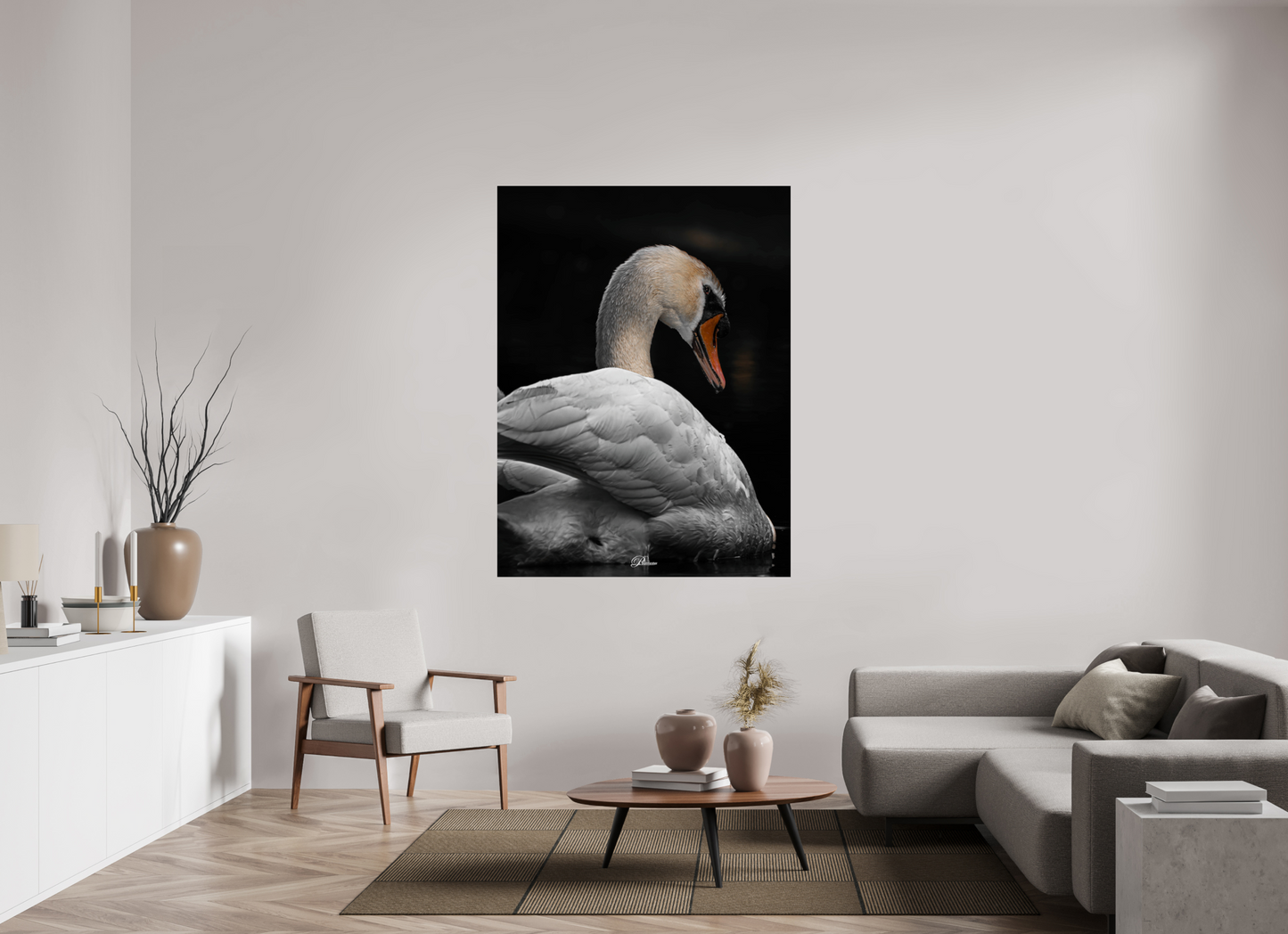 120 x 160 cm, Photo Print On Fuji Crystal DP II White Pride