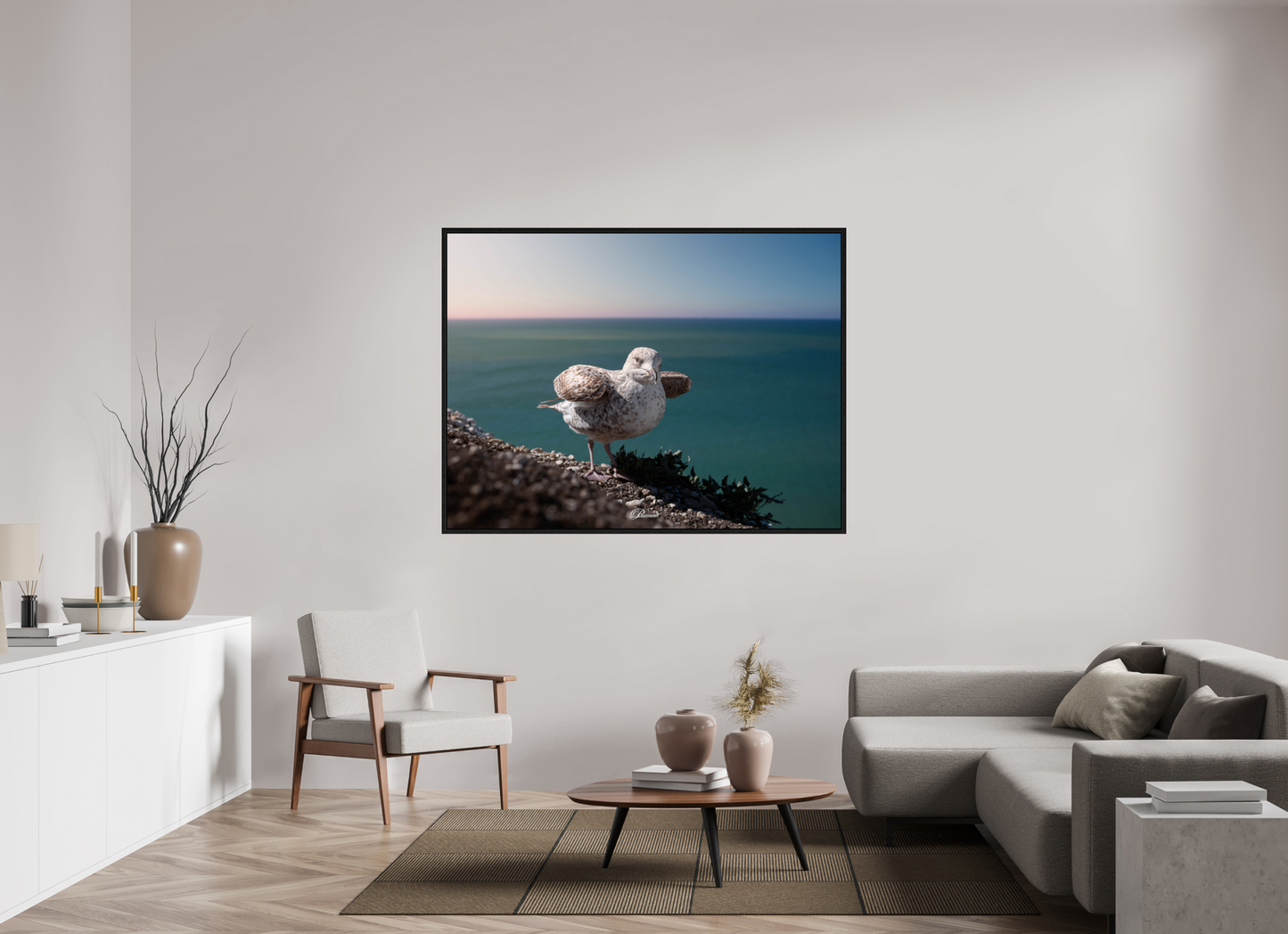 160 x 120 cm, Floater Frame On the edge