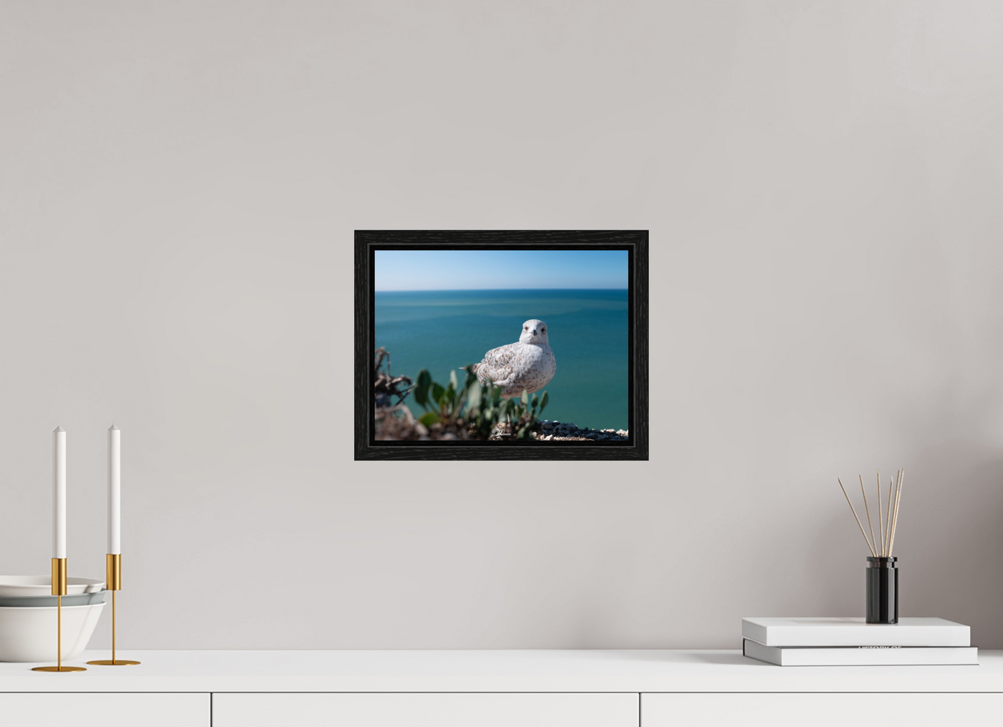 28 x 21 cm, Floater Frame On the edge II