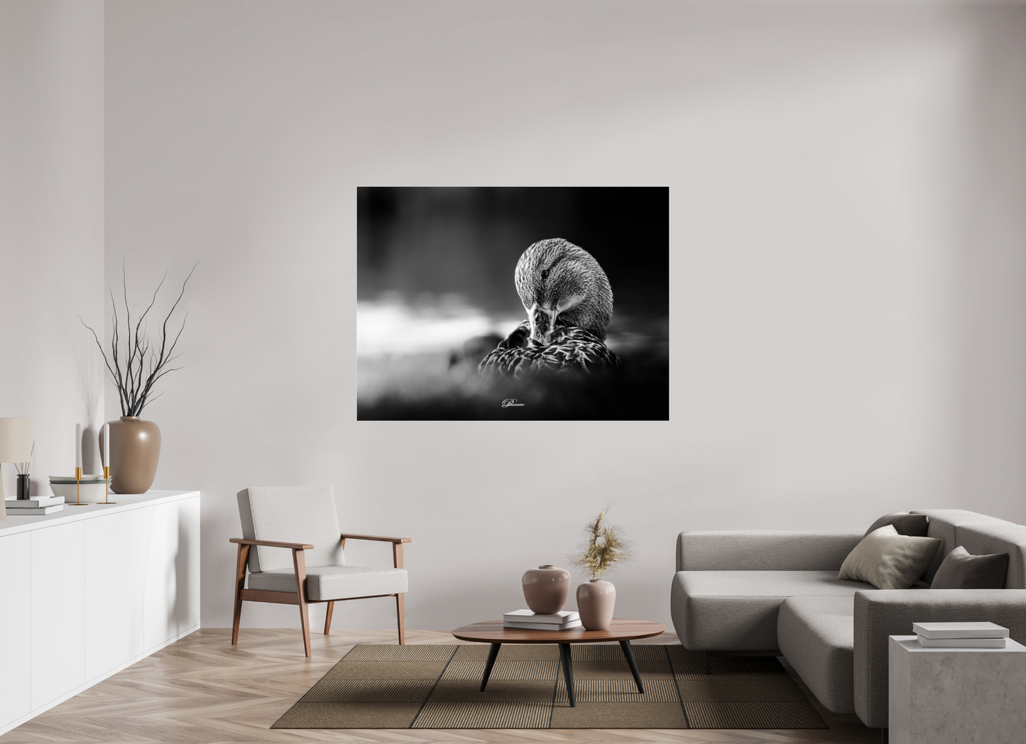 160 x 120 cm, Acrylíc glass BW Shining