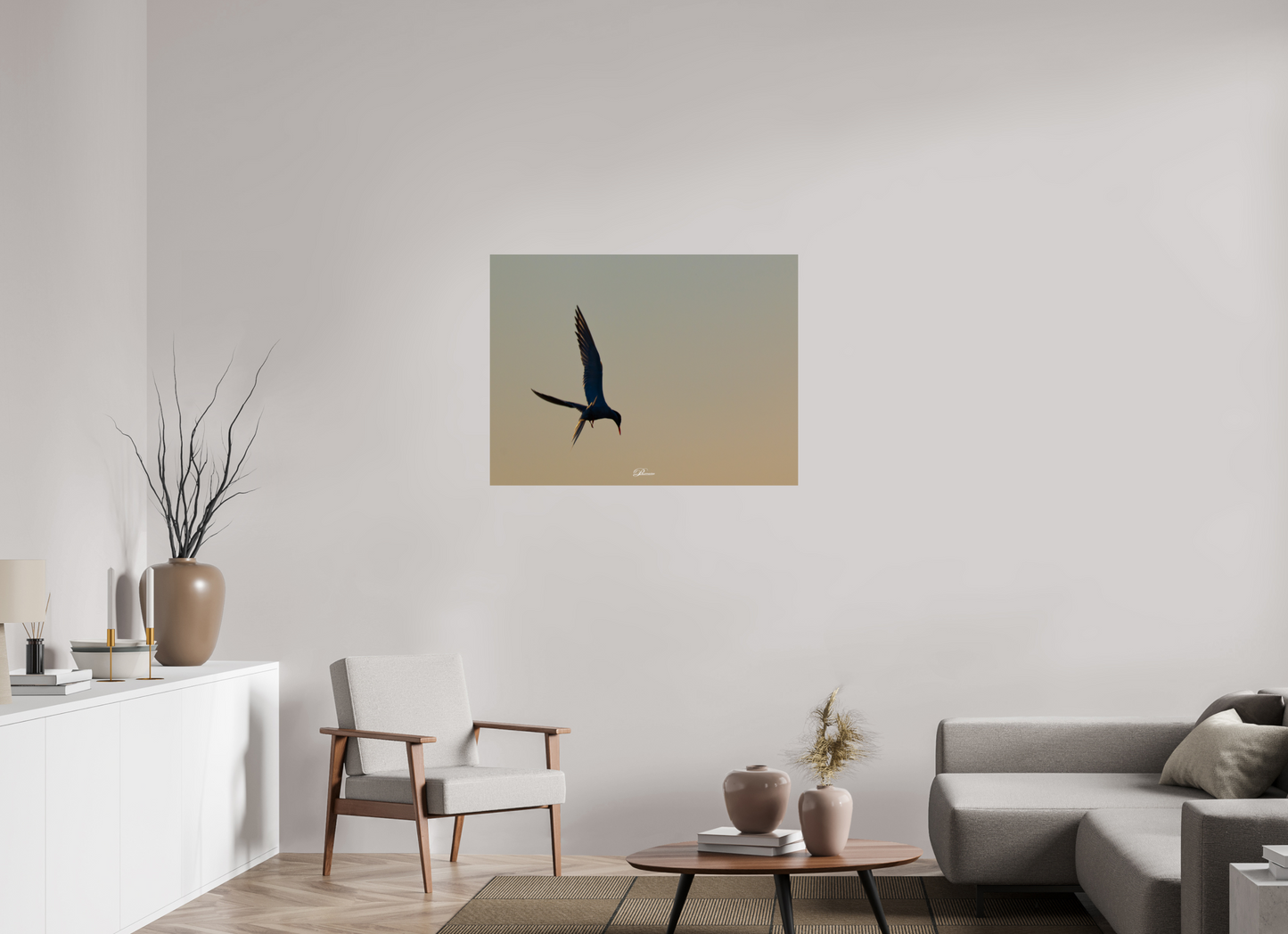100 x 75 cm, Photo Print On Fuji Crystal DP II Between Heaven and Earth