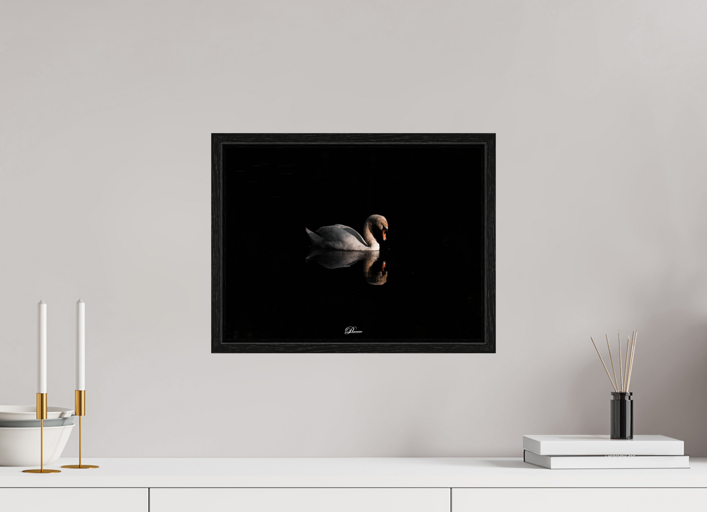 40 x 30 cm, Floater Frame Gleam of Light