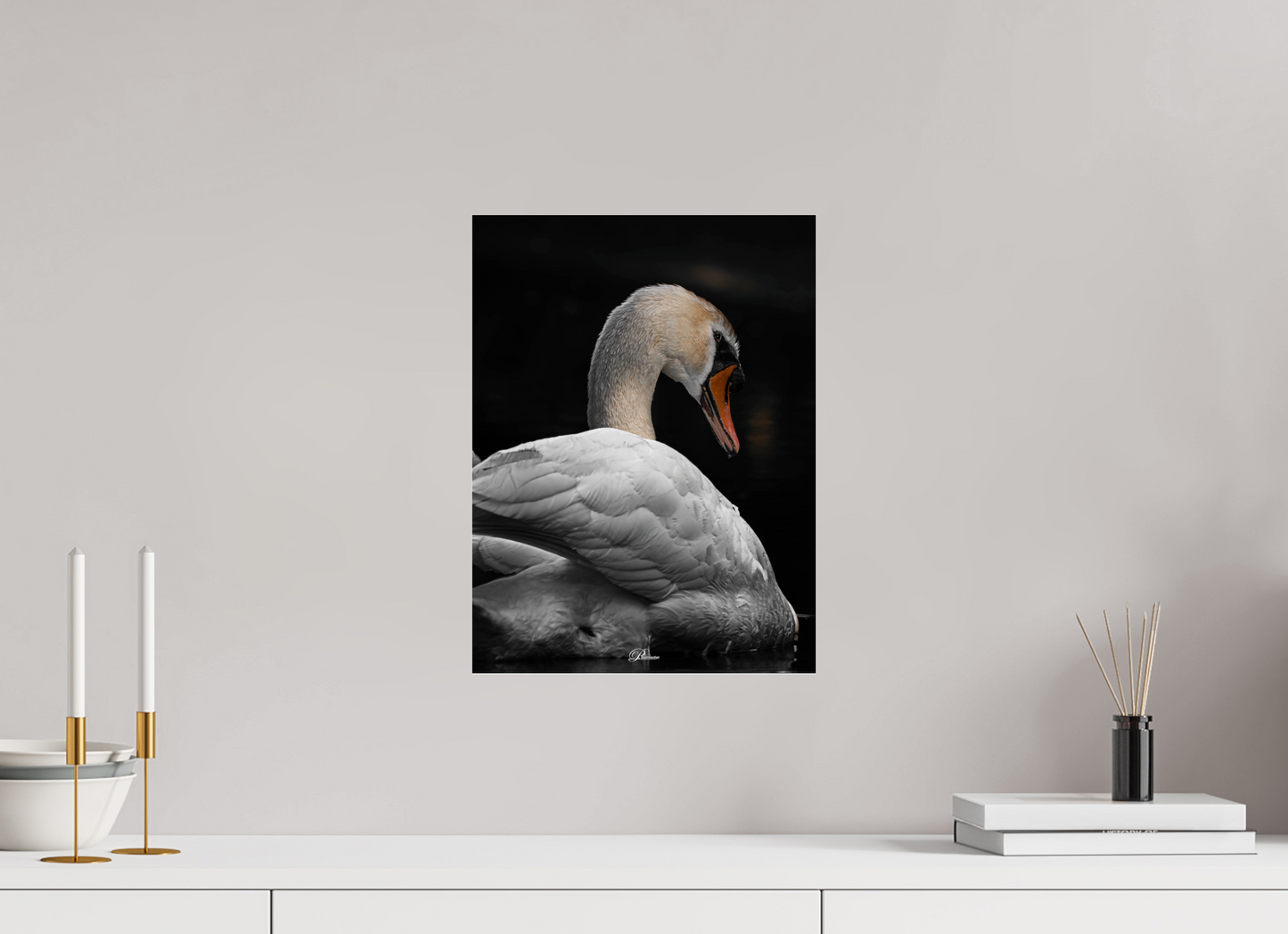 30 x 40 cm, Photo Print Under Acrylic Glass White Pride