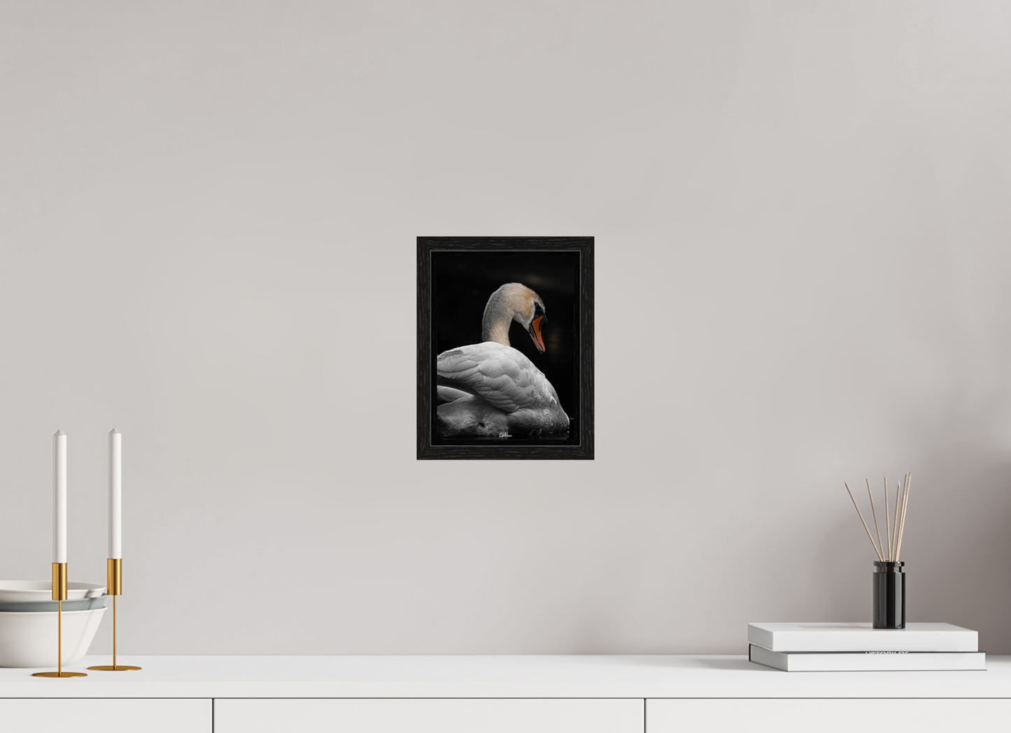 15 x 20 cm, Floater Frame White Pride