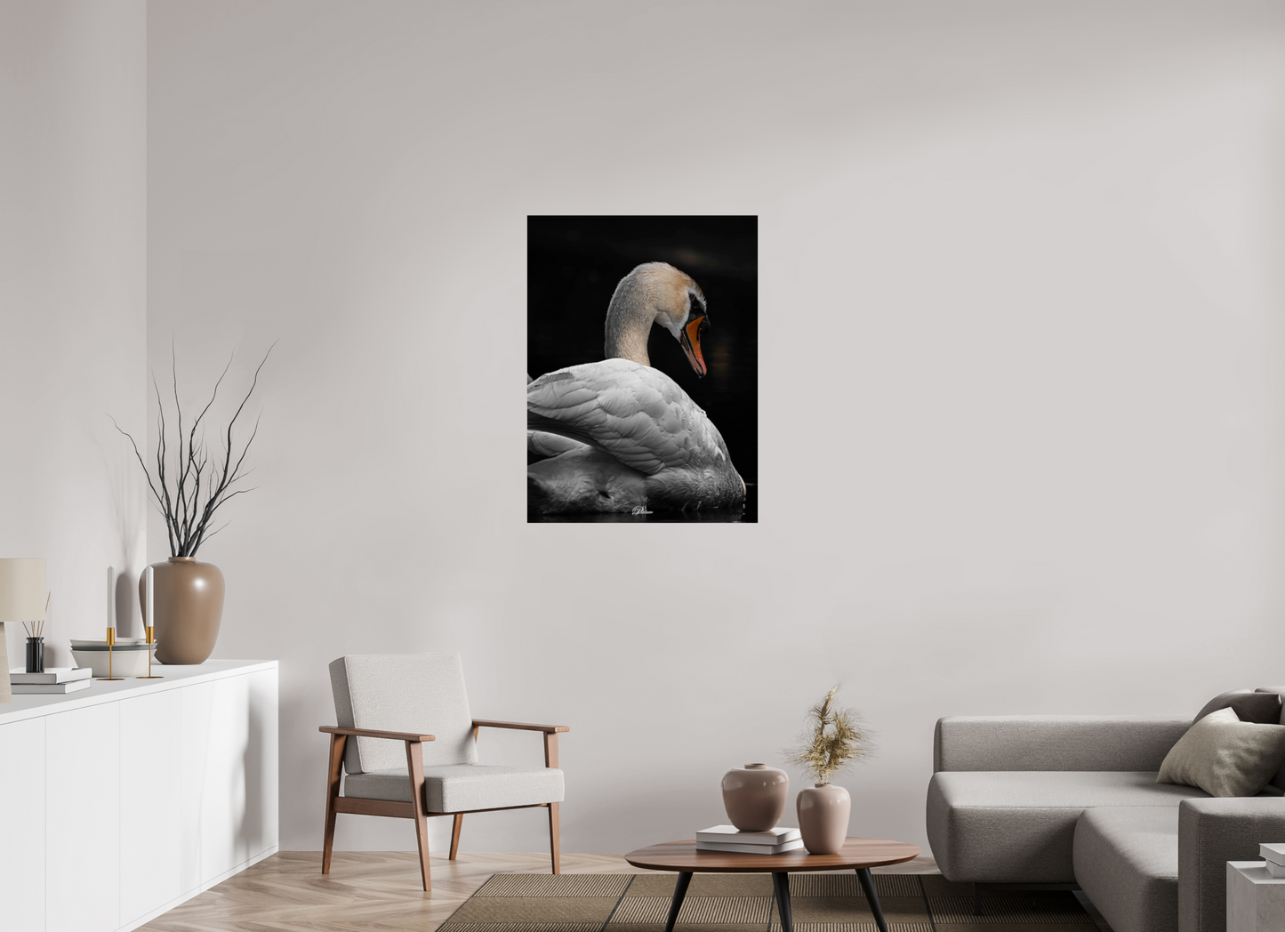 75 x 100 cm, Photo Print On Fuji Crystal DP II White Pride
