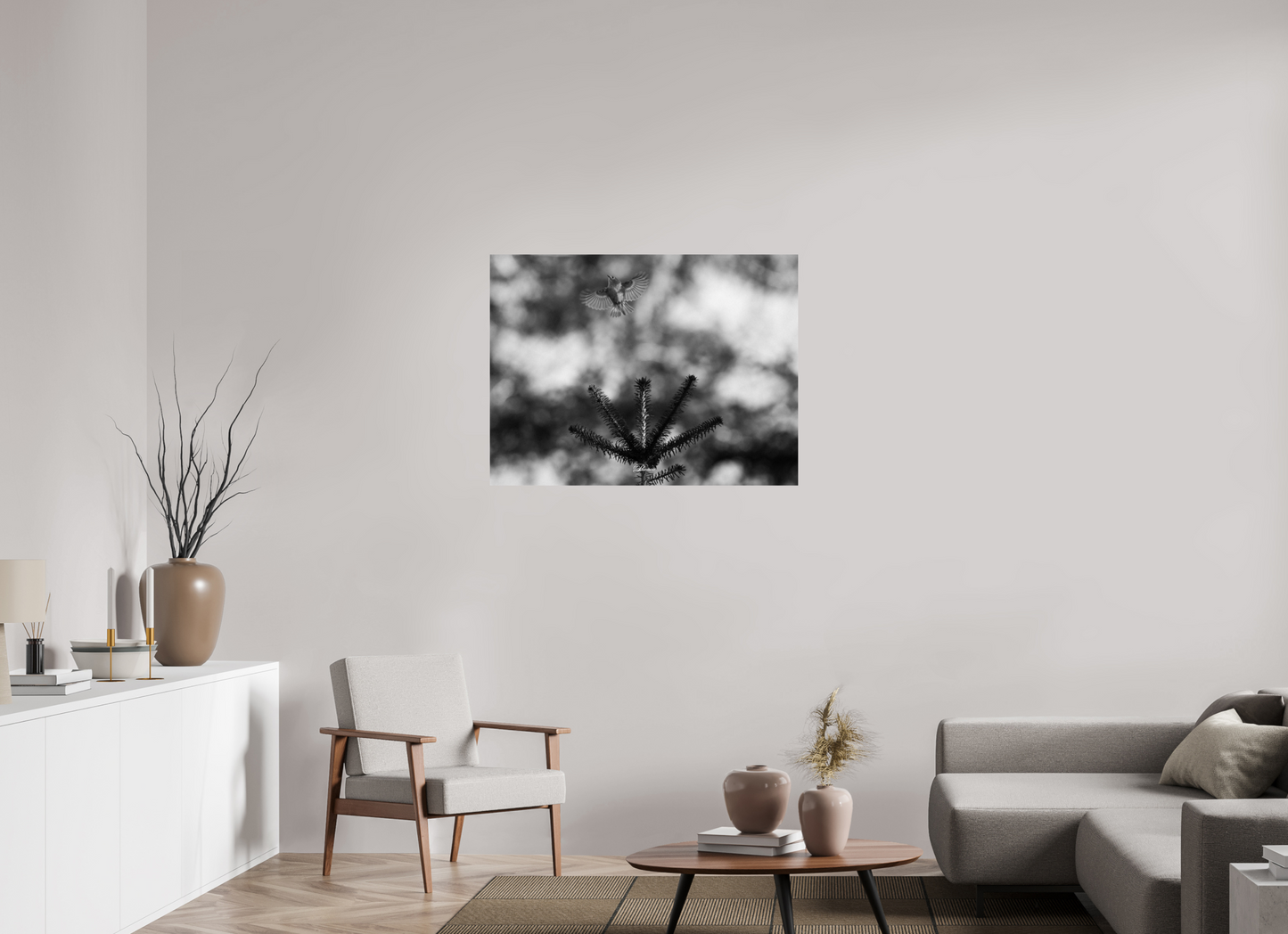 100 x 75 cm, Standard print Rising