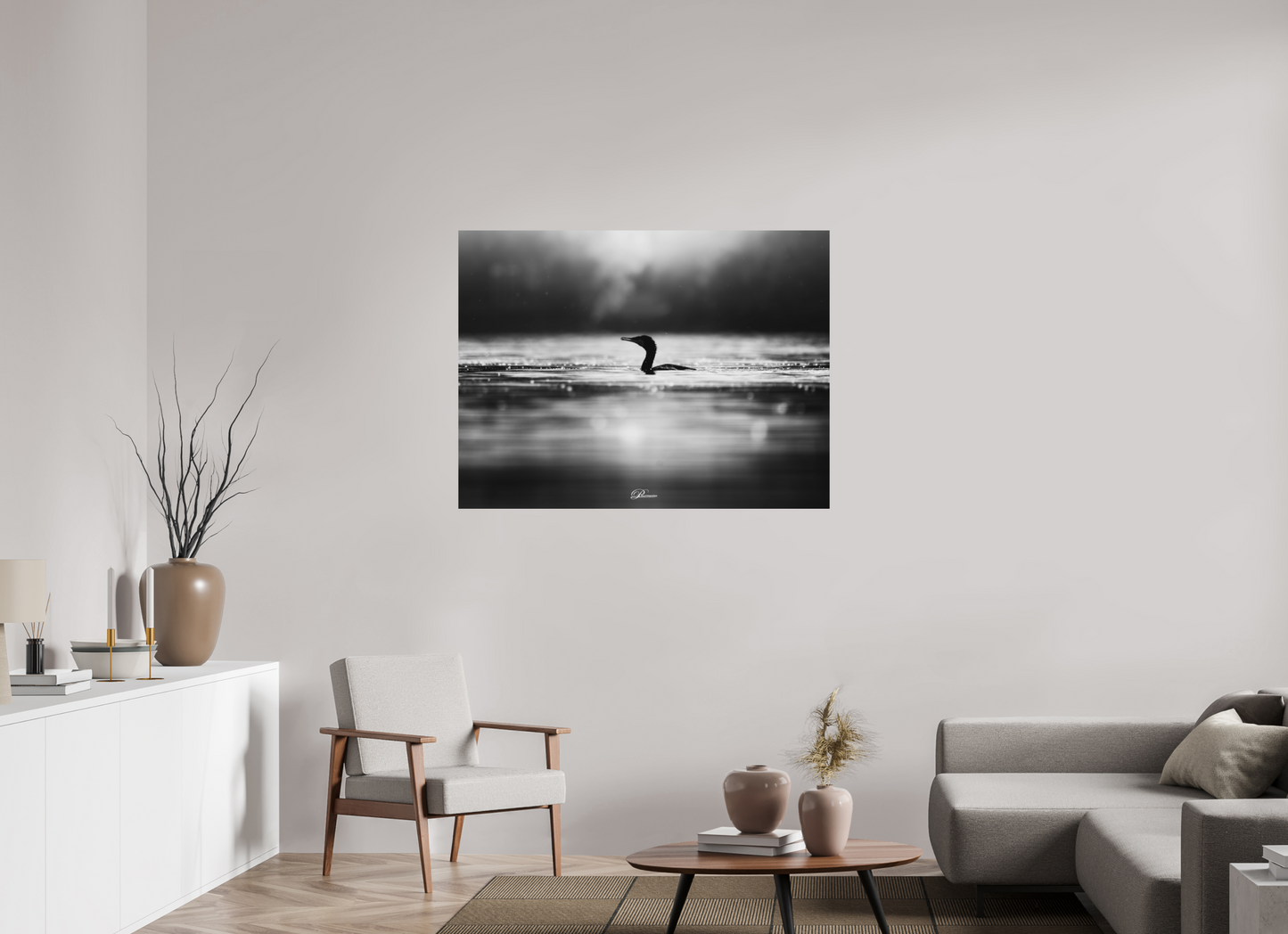 120 x 90 cm, Aluminum Evening bath