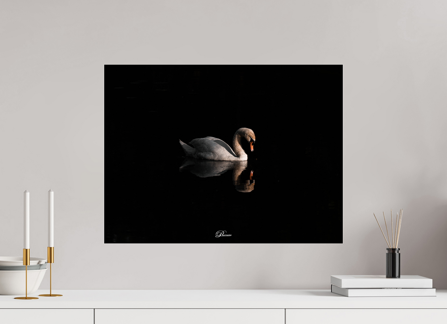 60 x 45 cm, Photo Print Under Acrylic Glass Gleam of Light