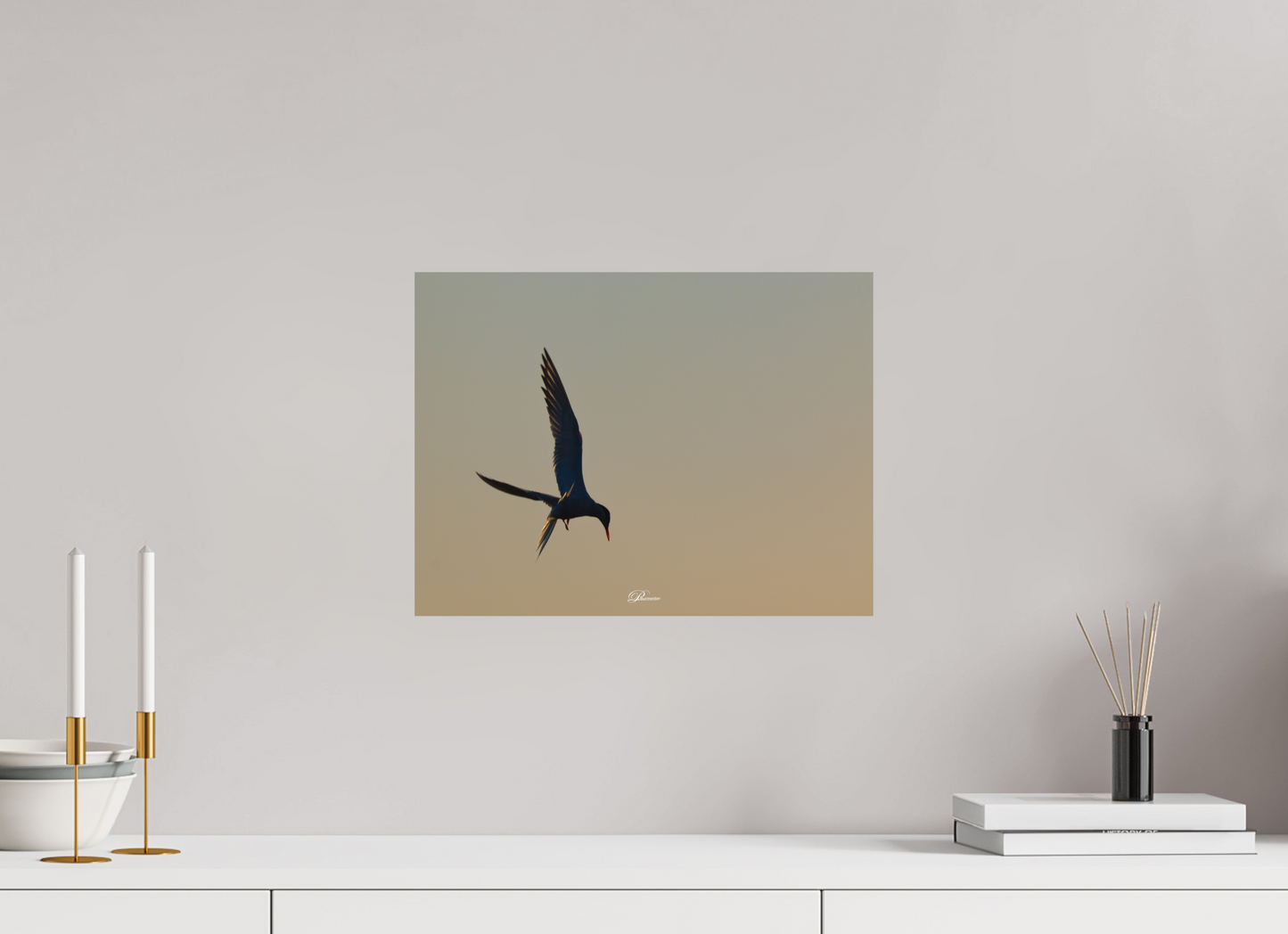40 x 30 cm, Aluminum Between Heaven and Earth