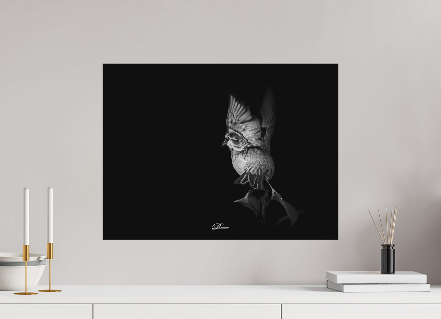 60 x 45 cm, Aluminum Angel on earth