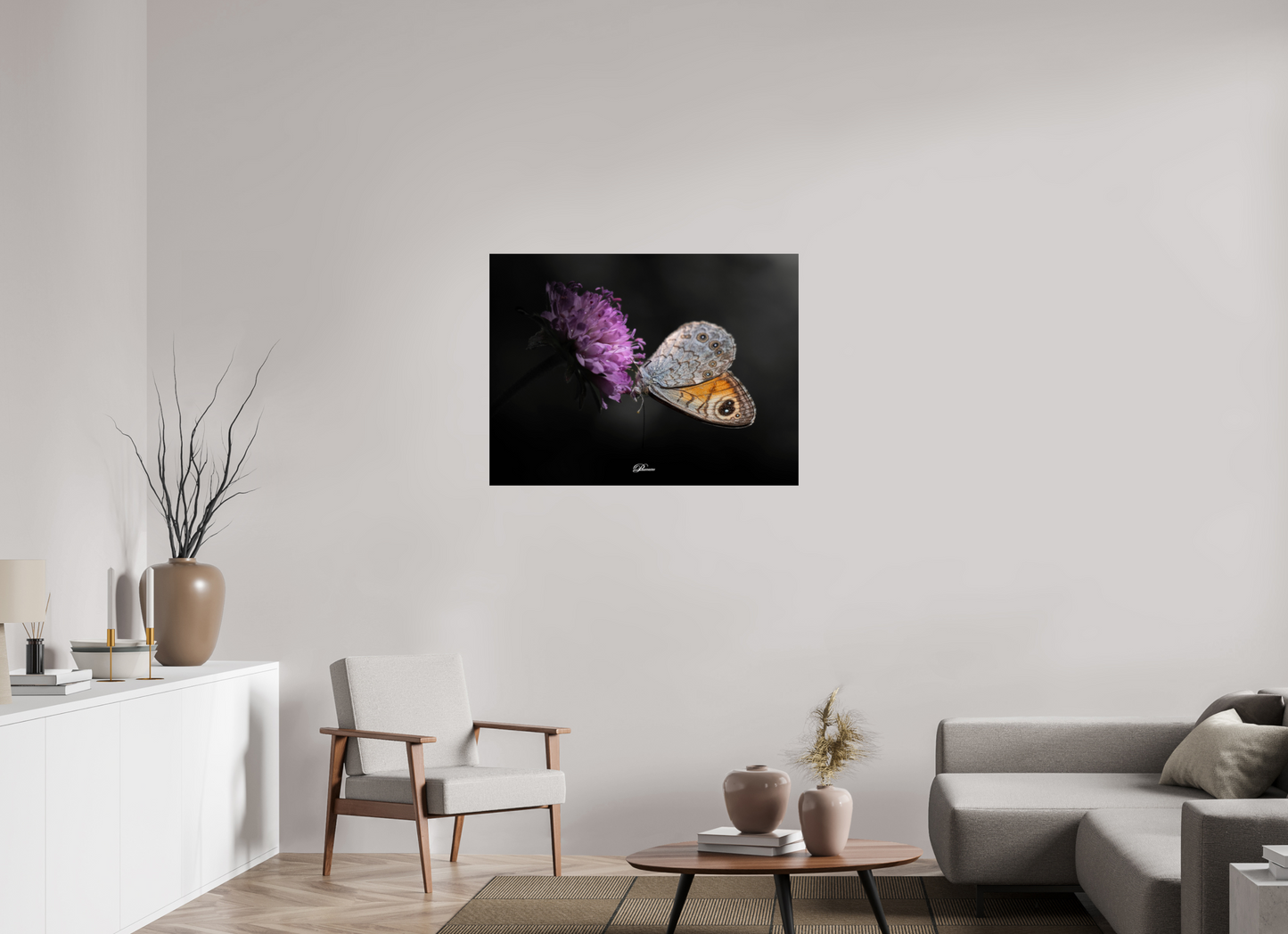 100 x 75 cm, Photo Print Under Acrylic Glass Wall Brown in the Gorges du Verdon