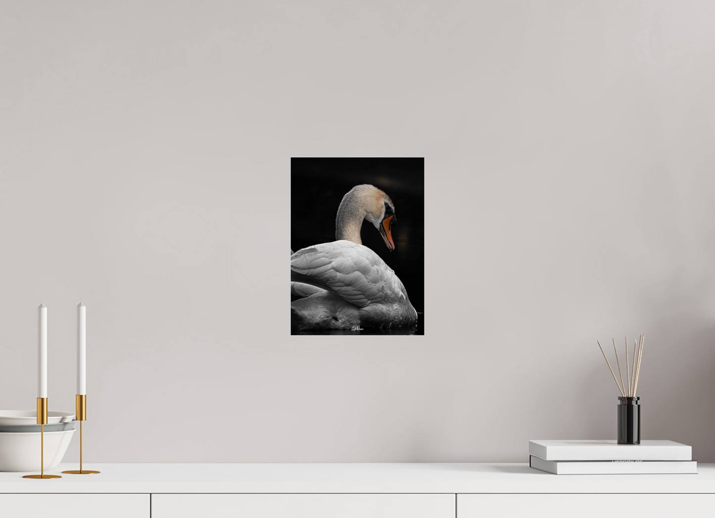 21 x 28 cm, Photo Print Under Acrylic Glass White Pride