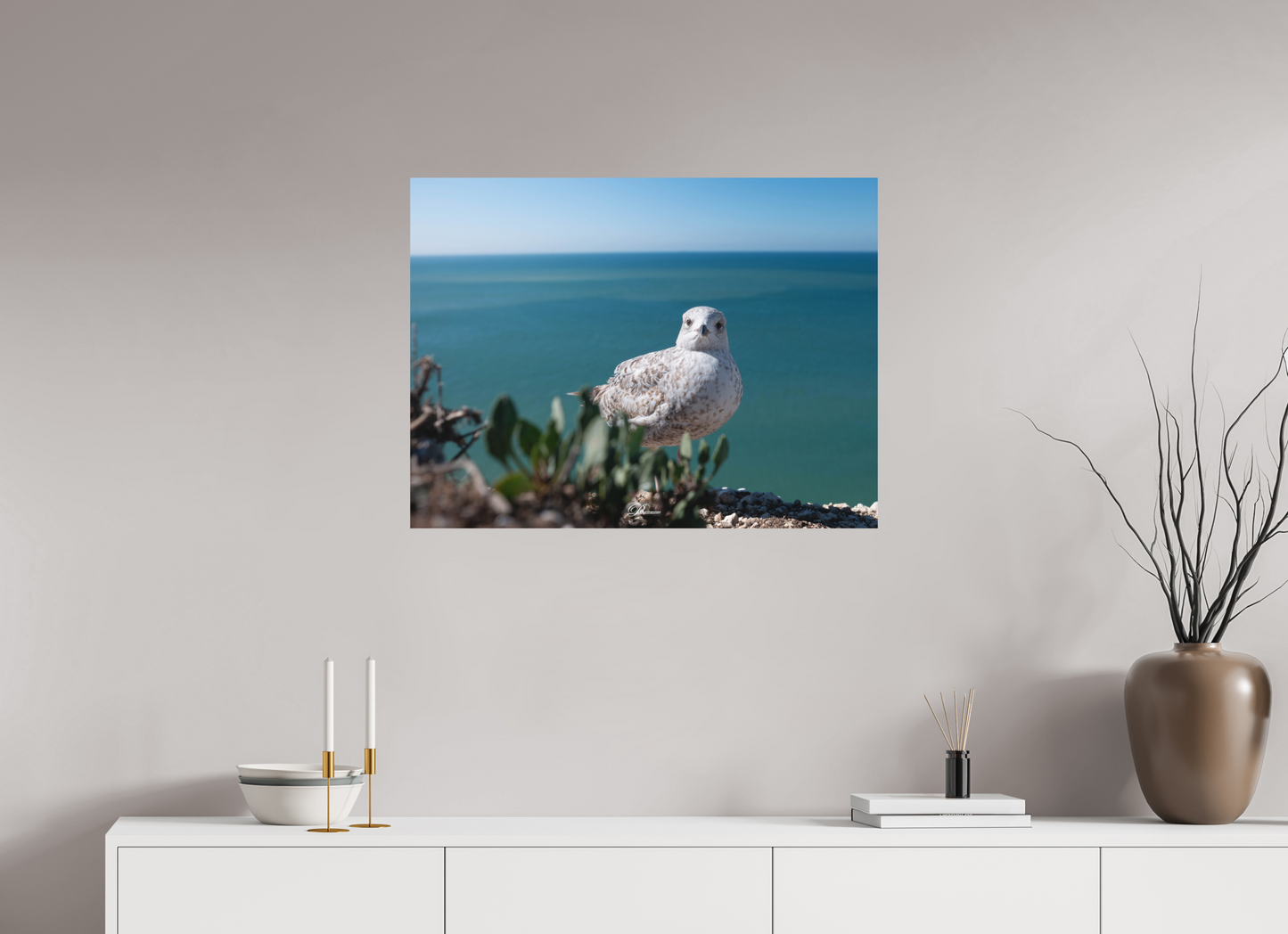 80 x 60 cm, Aluminum On the edge II