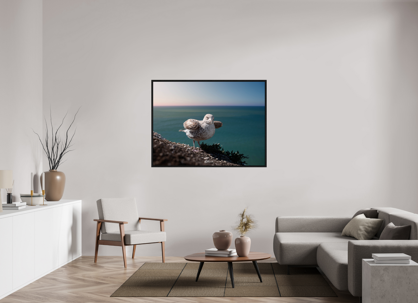 140 x 105 cm, Floater Frame On the edge