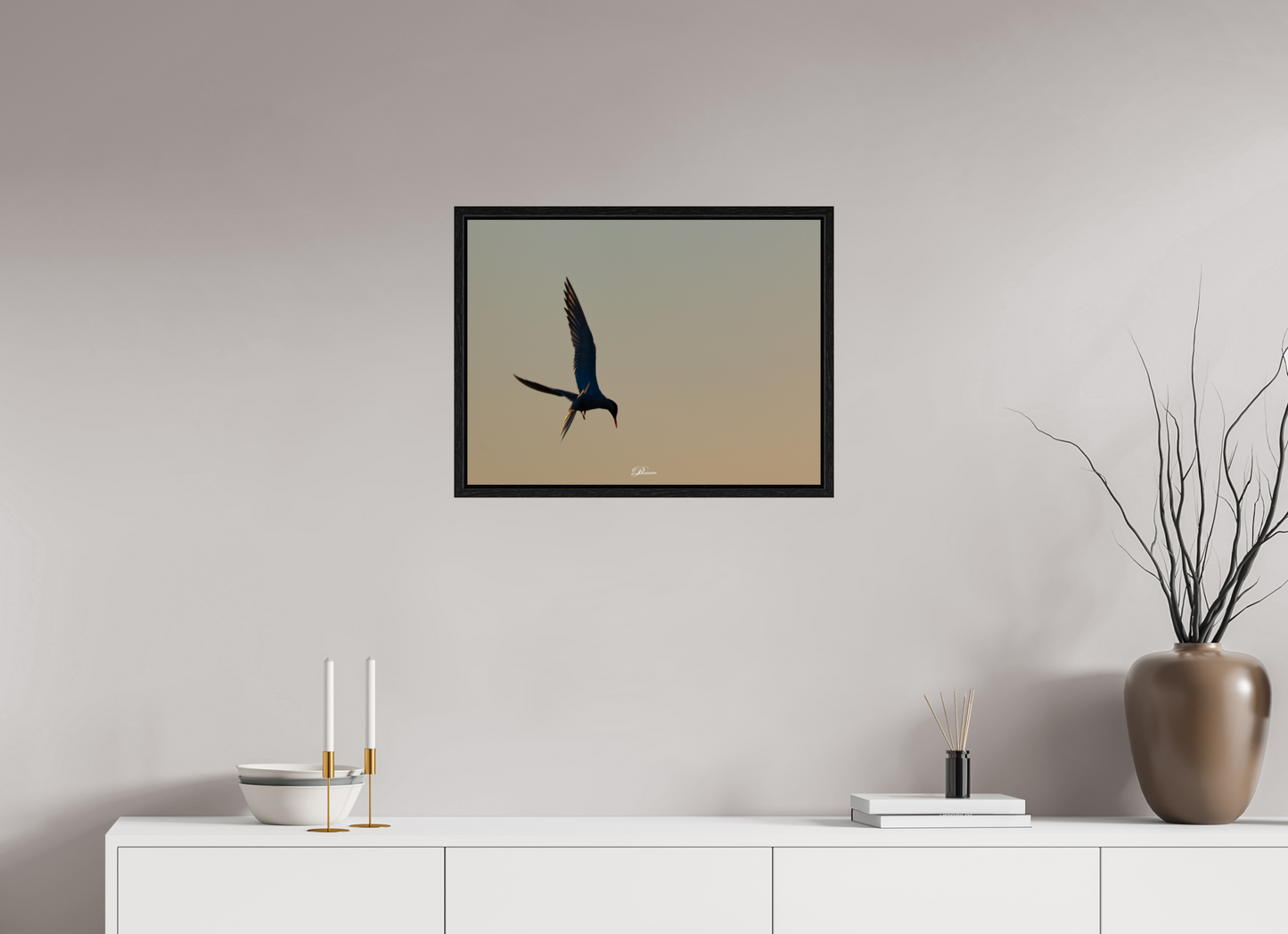 60 x 45 cm, Floater Frame Between Heaven and Earth
