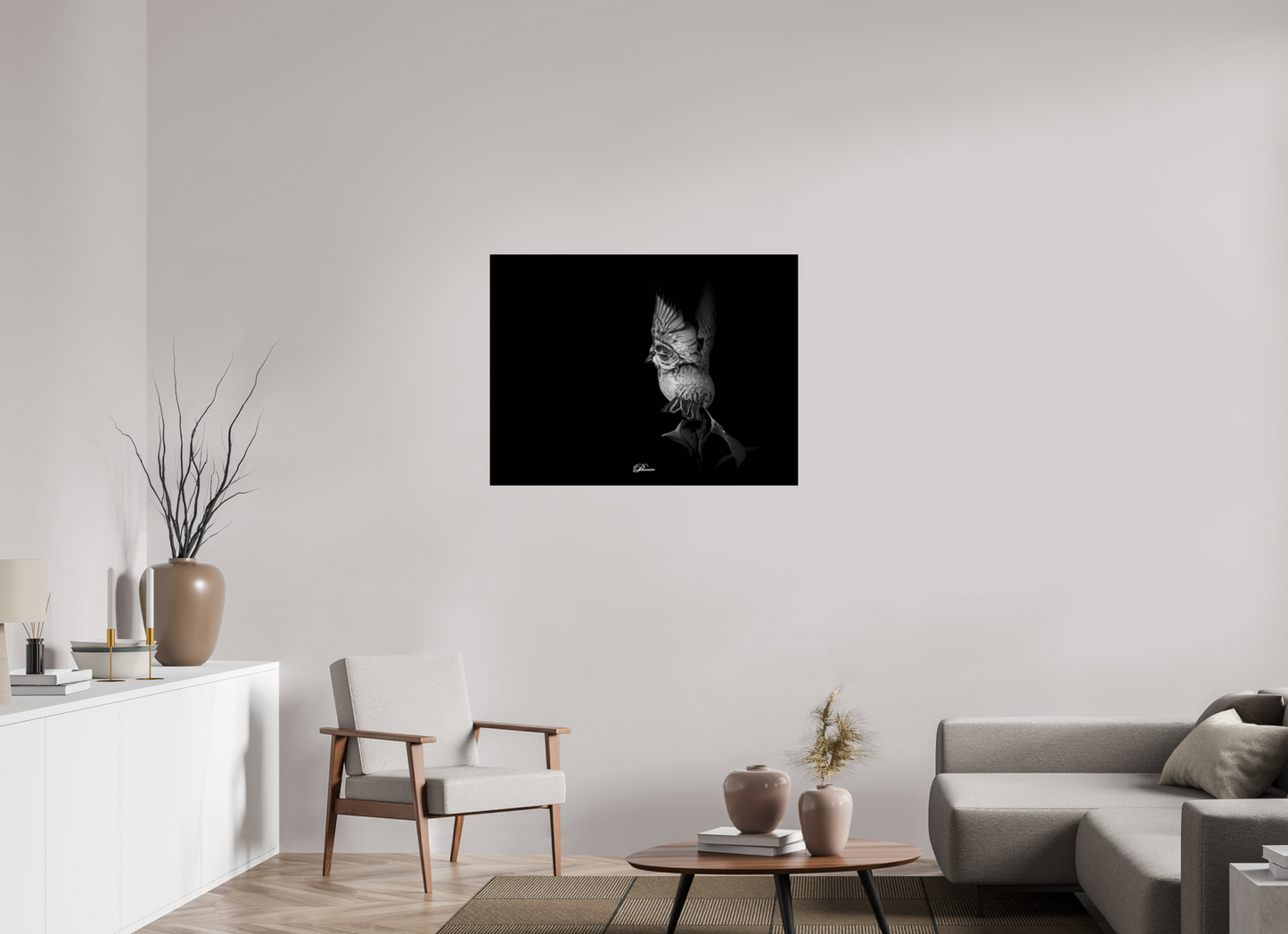100 x 75 cm, Photo Print On Fuji Crystal DP II Angel on earth