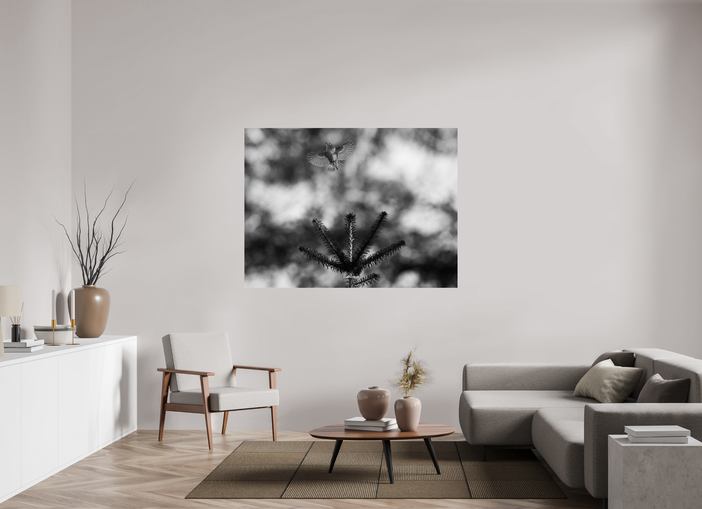 160 x 120 cm, Standard print Rising