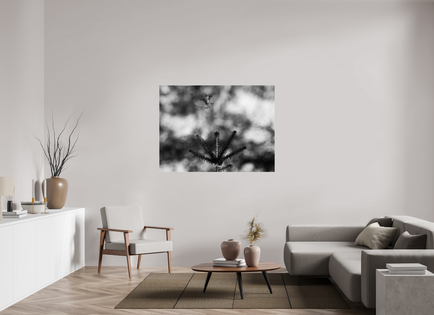 140 x 105 cm, Standard print Rising