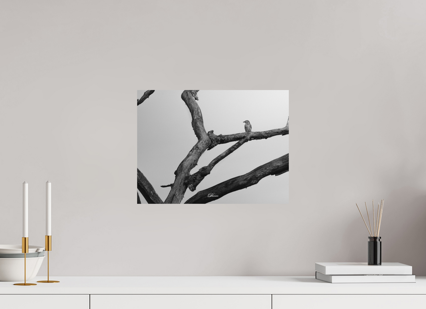 40 x 30 cm, Aluminum Lost in transience