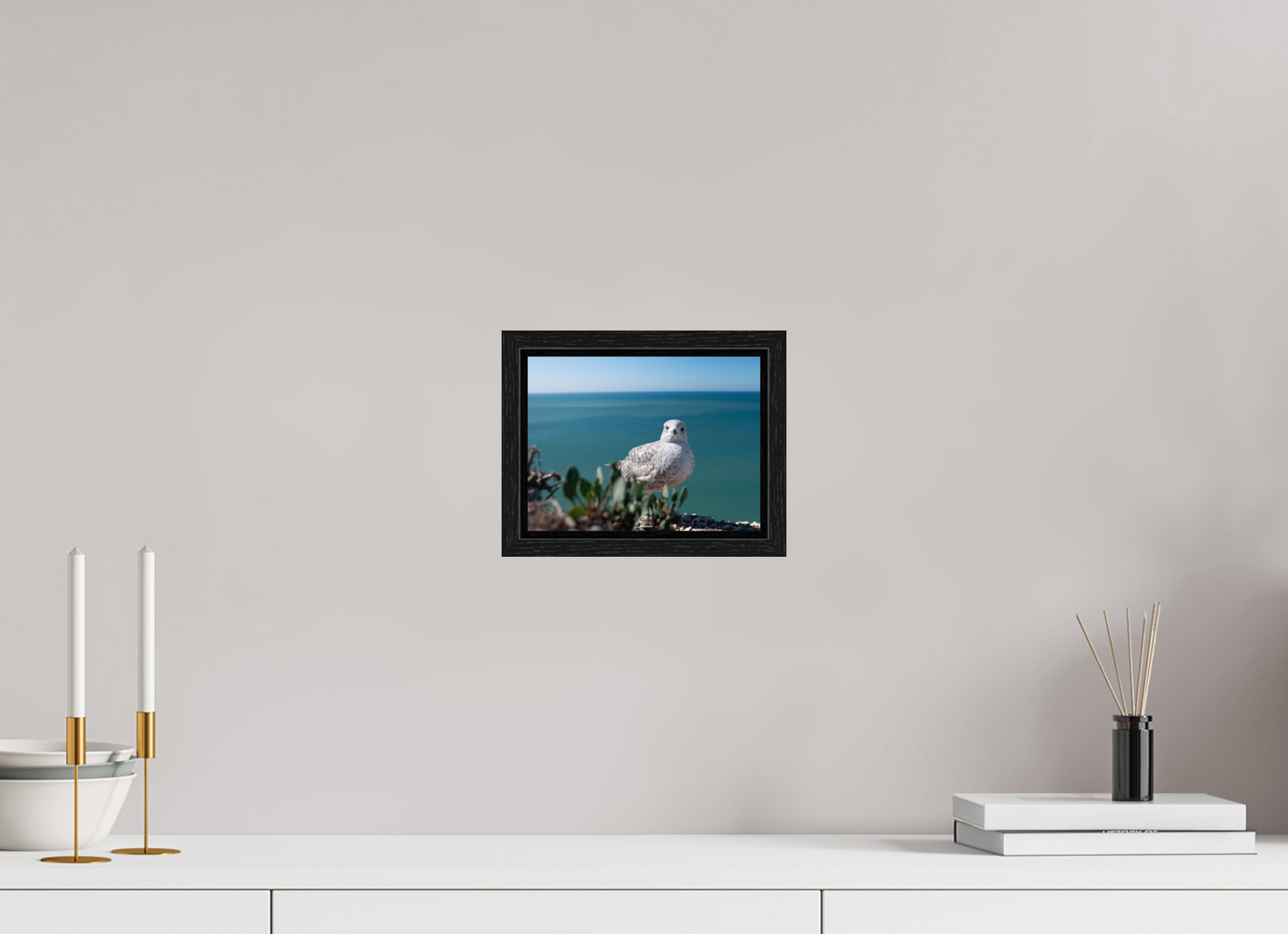 20 x 15 cm, Floater Frame On the edge II